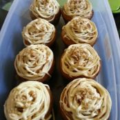 Cinnamon walnut coffee cake