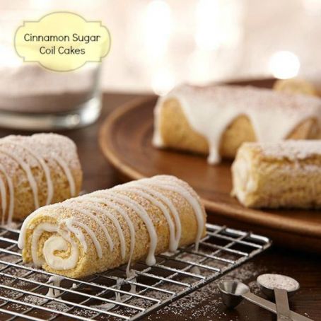 Cinnamon coil cakes