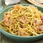 Linguine with Shrimp Scampi