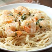 Shrimp Scampi Bake