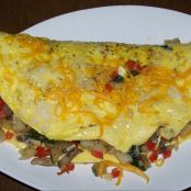 Egg omelet - Step 1