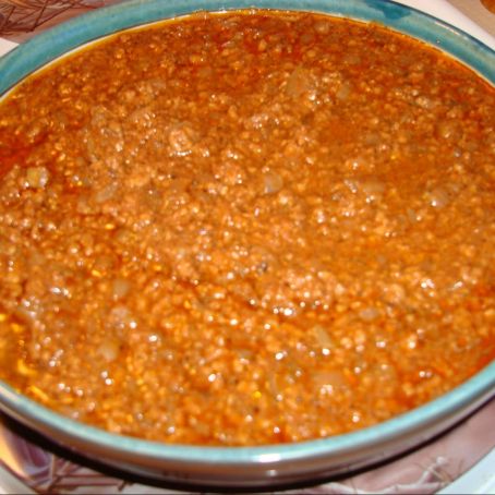 West Virginia Hot dog sauce