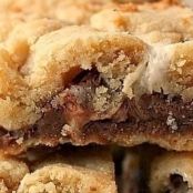 Soft and chewy s'mores bars