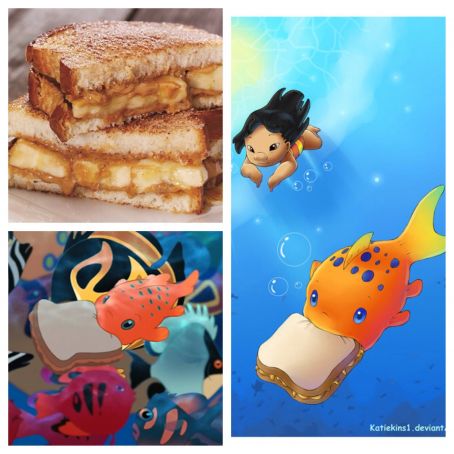 Pudge the fish's sandwich