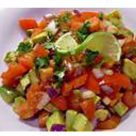 Side-  Tomato & Avocado Salsa