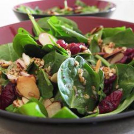Salads- Cranberry, Almond & Spinach