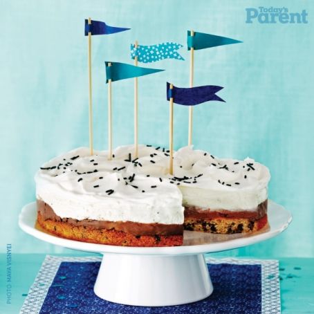 Dessert-  Chocolate Chip Ice Cream Cake