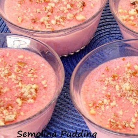 Dessert-  Semolina Pudding