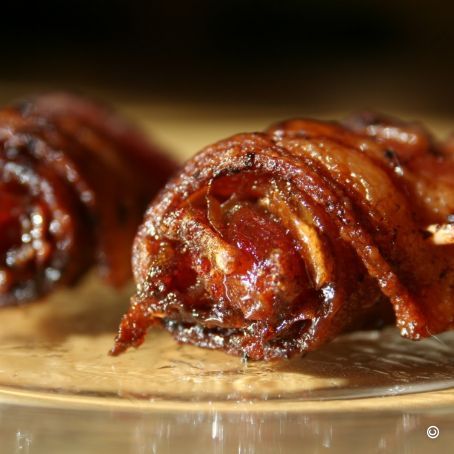 Kathy's Bacon Wrapped Dates