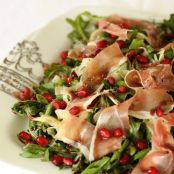 fennel, prosciutto and pomegranate salad