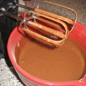 Fudge Cupcakes with Peanut Butter Cream Frosting and Chocolate Covered Kettle Chips - Step 2