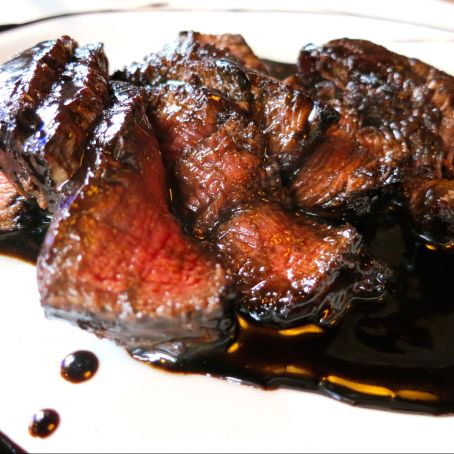 Filet Mignon with Rich Balsamic Glaze