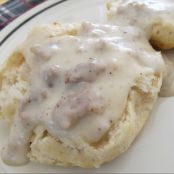 Biscuits and Sausage Gravy