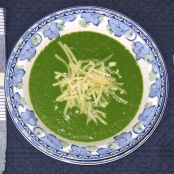 Asparagus spinach soup