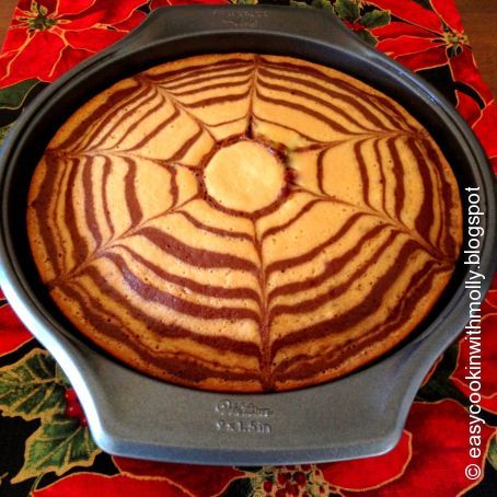 Halloween Cake - Marble cake