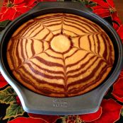 Halloween Cake - Marble cake