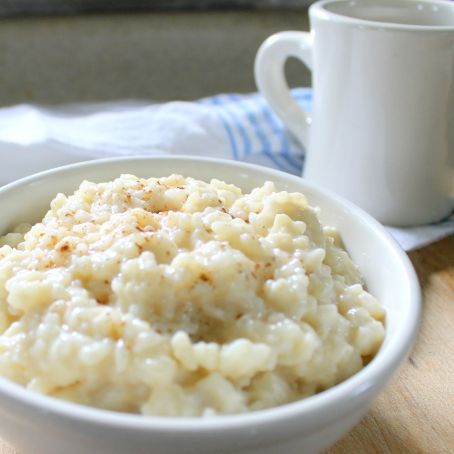 Mom's Creamy Rice Pudding