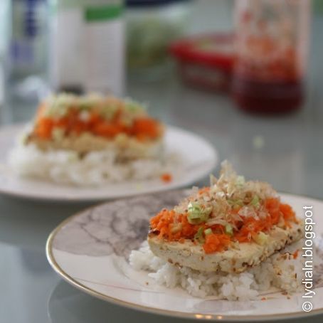 Sesame seared tofu