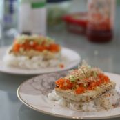 Sesame seared tofu