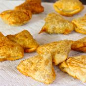 Beef Samosas with green chutney