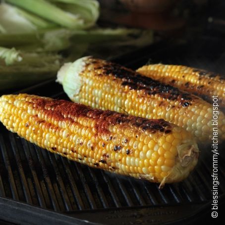 Chili-lime roast corn
