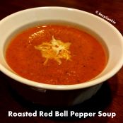 Roasted Red Bell Pepper Soup