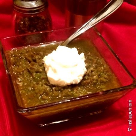 Healthy Low Sodium Split Pea Soup With Asparagus & Green Peppers