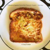 Savory Creamcheese Zucchini FrenchToast