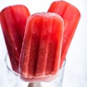 Raspberry Limeade Ice Pops