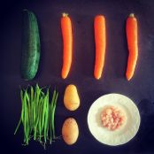 Beans, Carrots , Potatoes , Zucchini and Chicken Purée (9 months +) - Step 2