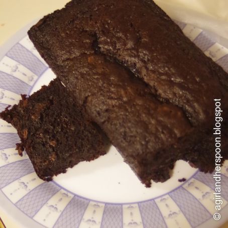 Simple Chocolate-Chocolate Chip Zucchini Bread