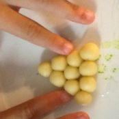 Hand Painted Marzipan Fruit - Step 2