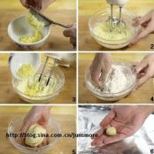 Italian Hard-boiled Egg Yolk Cookies - Step 1