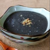 Black Sesame and Sweet Rice Puree