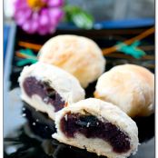 Bean And Century Egg Pastry