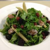 Maple Kale and Fuji Apple Salad the Super Food Salad