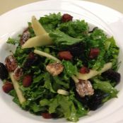 Maple Kale and Fuji Apple Salad the Super Food Salad - Step 1