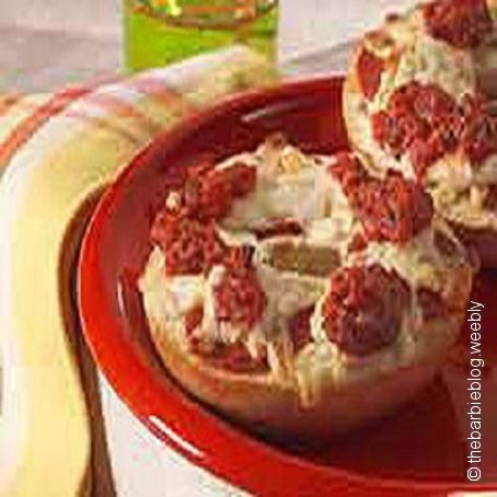 Pepperoni Pizza Bagels