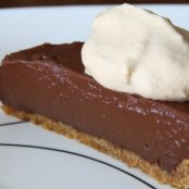 Rich Chocolate Pudding Pie