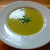 Leek and Potato Soup without Cream