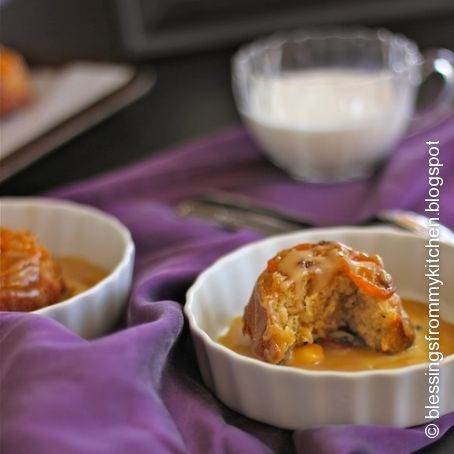 Upside Down Sticky Toffee Pudding with Kumquats and Salted Cashews