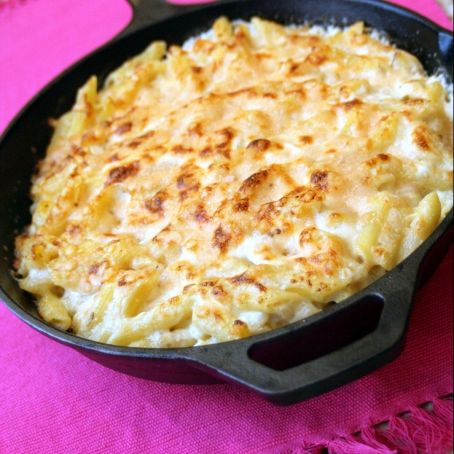 Three Cheese Pasta Bake