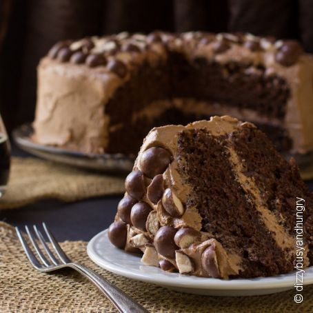 Malted Chocolate Stout Cake