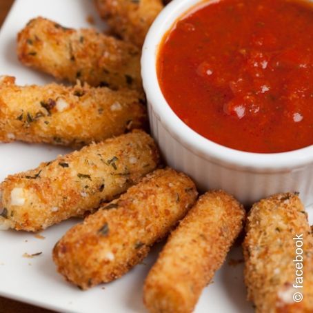Homemade Mozzarella Sticks