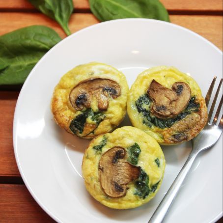 Spinach Quiche Cups