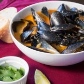 Red Curry Mussels