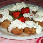 Strawberry Fritters