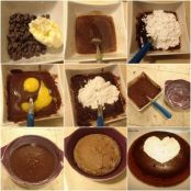 Molten Choco Lava Cake - Step 1