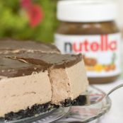 No Bake Nutella Cheesecake