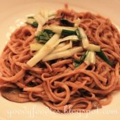 Braised E-Fu Noodles with Mushroom